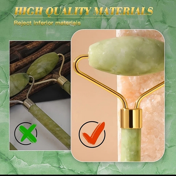Jade Roller, Tool For Face, - Picture 3 of 5